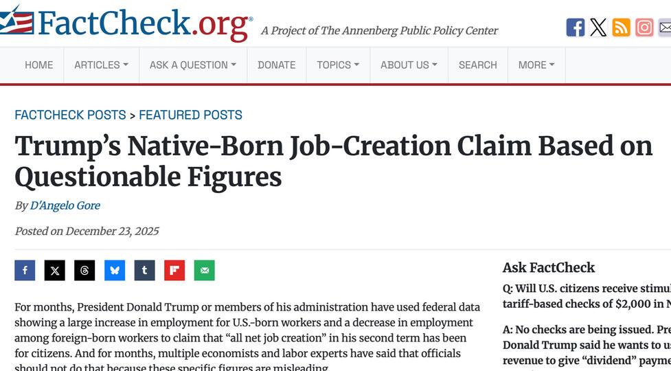 fact check org trump claim misleading