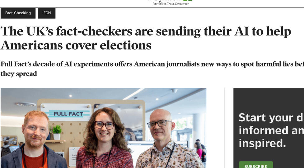EU fact checkers needed to cover US elections due to massive amount of misinformation EU fact checkers needed to cover US elections due to massive amount of misinformation